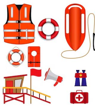 Lifeguard Equipment- is essential for maintaining safety in commercial pools. Rescue tools such as rescue tubes, lifebuoys, backboards, and shepherd's crooks are key components of lifeguard equipment. Medical supplies like first aid kits, emergency oxygen, and AEDs are crucial for responding to emergencies. 